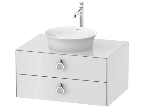 Duravit White Tulip 32'' White High Gloss Vanity Unit