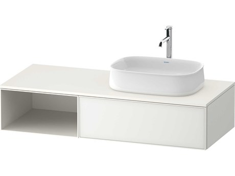 Duravit Zencha 51'' White/White Super Matt Wall-Mounted Vanity Unit