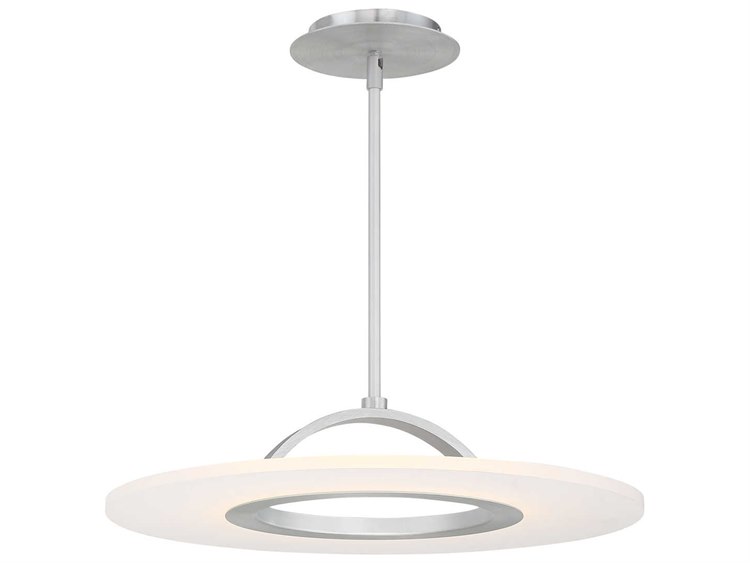 dweLED by WAC Lighting Elektron Brushed Aluminum 1light 20'' Wide LED