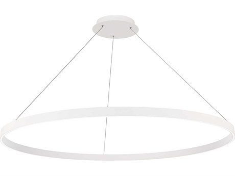 dweLED by WAC Lighting Sirius 1-Light White Round Pendant