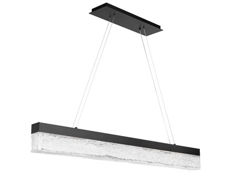 dweLED by WAC Lighting Effervescent 1-Light Black LED Island Pendant