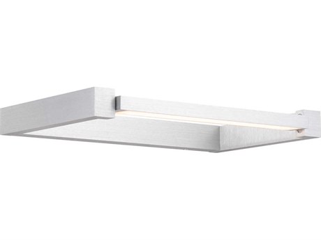 dweLED by WAC Lighting Lune 1-Light Brushed Aluminum Silver LED Picture Light