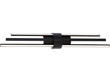 dweLED by WAC Lighting Melody 3-Light Black Vanity Light