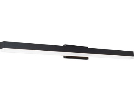 dweLED by WAC Lighting Styx 1-Light Black Glass LED Vanity Light