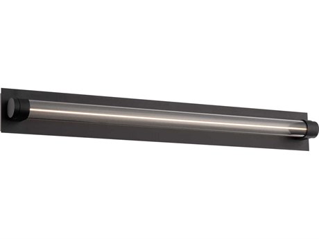dweLED by WAC Lighting Jedi 1-Light Black Glass LED Vanity Light