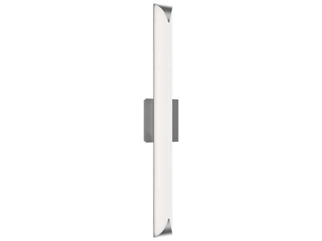 dweLED by WAC Lighting Straitaway 1-Light Brushed Nickel Vanity Light