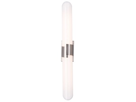 dweLED by WAC Lighting Fallon 2-Light Brushed Nickel LED Wall Sconce