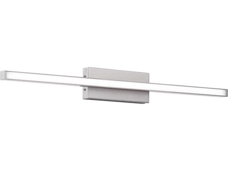 dweLED by WAC Lighting Parallax 1-Light Brushed Nickel LED Vanity Light