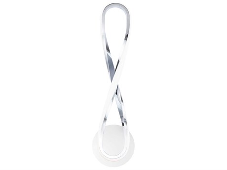 dweLED by WAC Lighting Marise 1-Light Chrome LED Wall Sconce