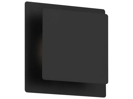 dweLED by WAC Lighting Greet 1-Light Black Wall Sconce