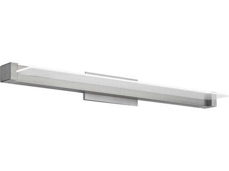 dweLED by WAC Lighting Spectre 1-Light Brushed Nickel LED Vanity Light