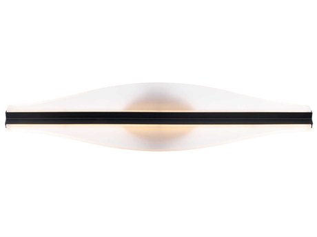 dweLED by WAC Lighting Vera 2-Light Black LED Vanity Light