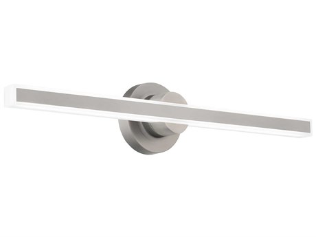 dweLED by WAC Lighting Bastone 1-Light Brushed Nickel Vanity Light