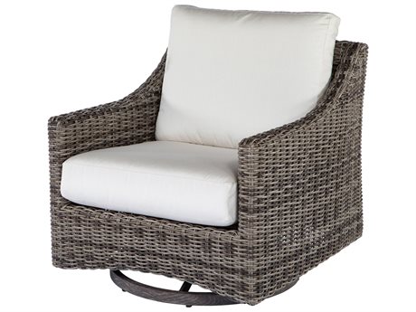 Ebel Avallon Wicker Swivel Glider Lounge Chair
