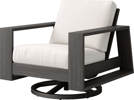 Ebel Novara Aluminum Swivel Rocker Lounge Chair