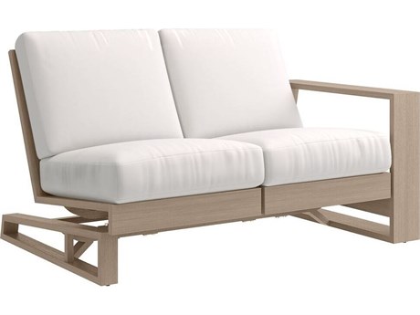 Ebel Novara Aluminum Patio Right Loveseat Rocking Section