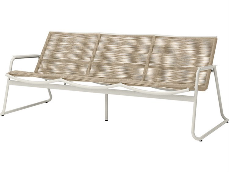 Ebel Cabana Aluminum Wicker Outdoor Patio Sofa