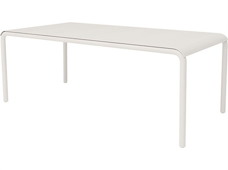 Ebel Cabana Aluminum Rectangular Patio Coffee Table