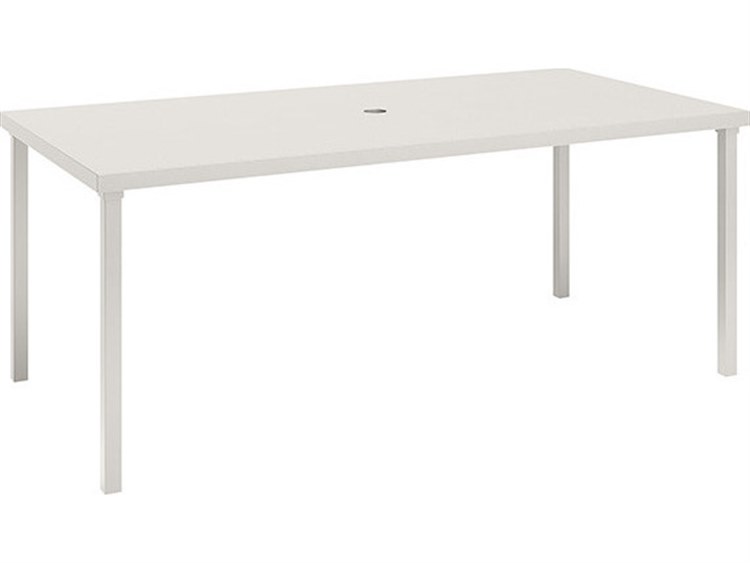 Ebel Cabana Aluminum 72" x 36" Rectangular Dining Table