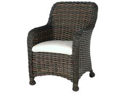 Ebel Dreux Wicker Dining Arm Chair