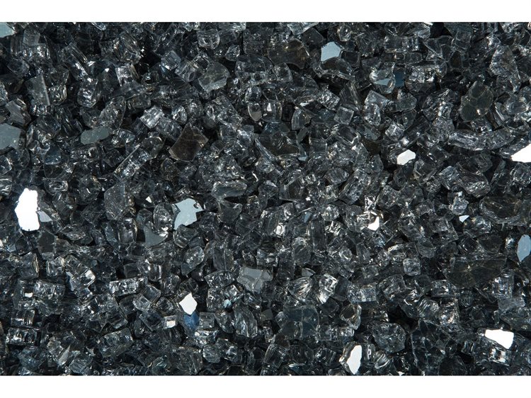 Ebel Charcoal Fire Glass 5 Lb Bag