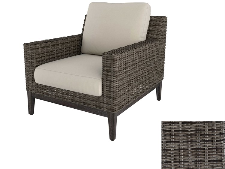 Ebel Closeout Remy Hickory Wicker Lounge Chair