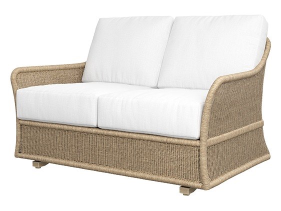 Ebel Chateaux Wicker Loveseat Glider