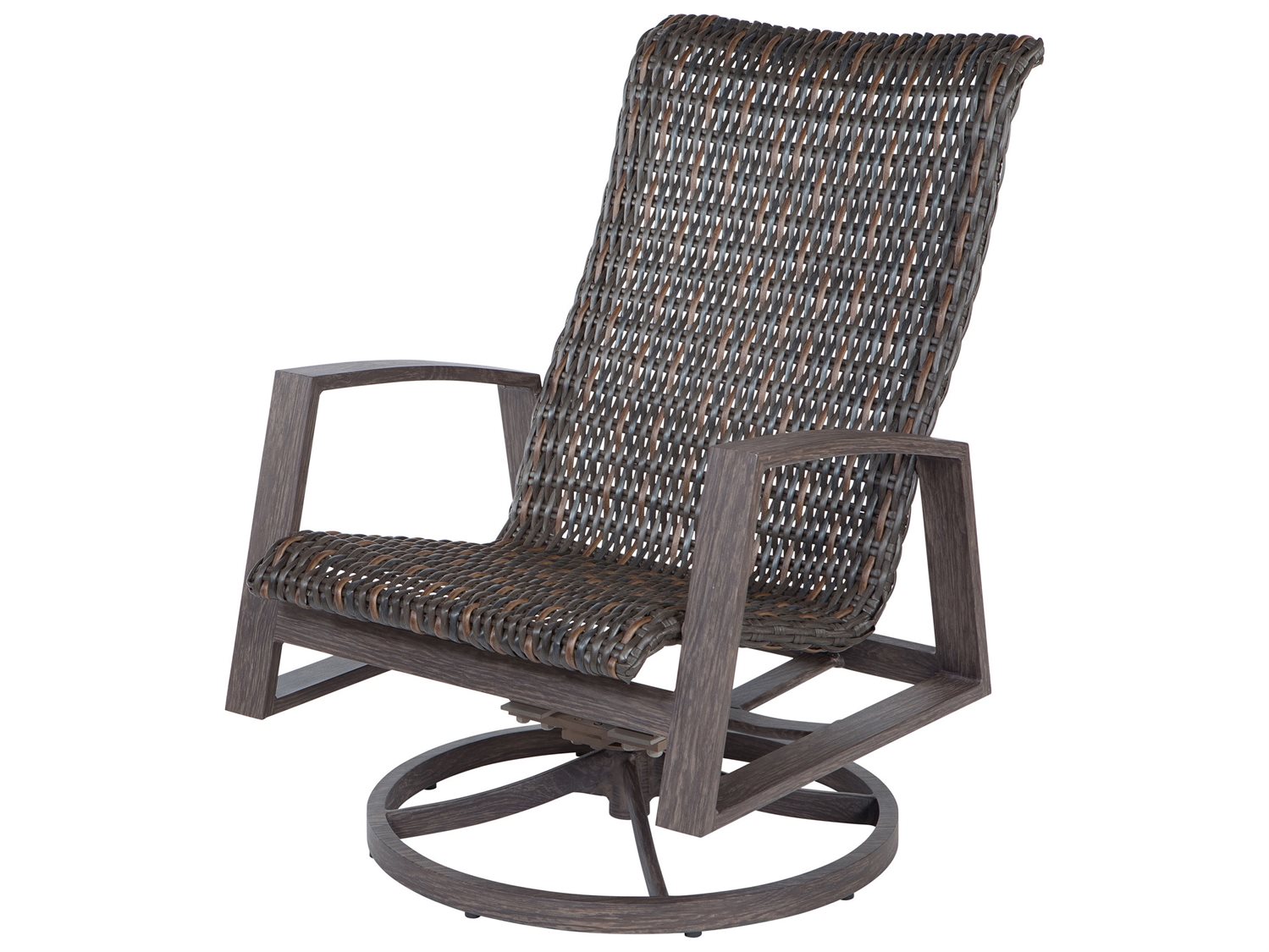Ebel Mirasol Wicker Swivel Rocker Lounge Chair (Sold in 2) EBL936