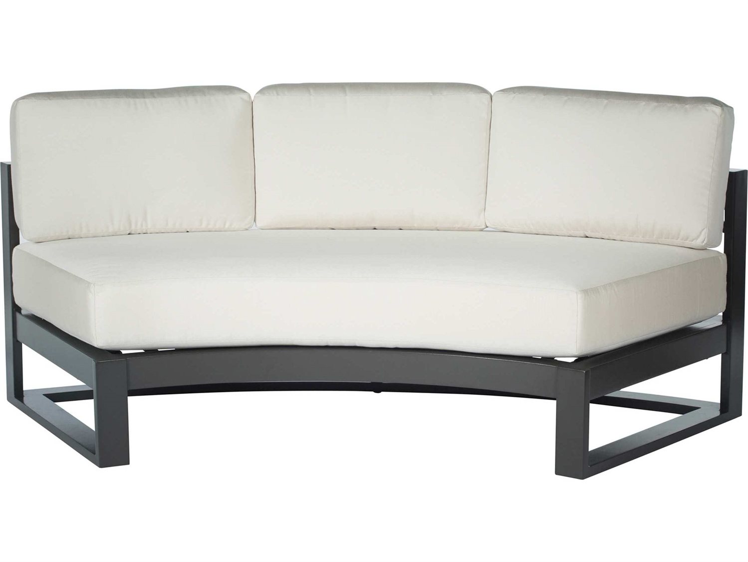 Ebel Palermo Curved Sofa Replacement, Rounded Outdoor Sofa Cushions