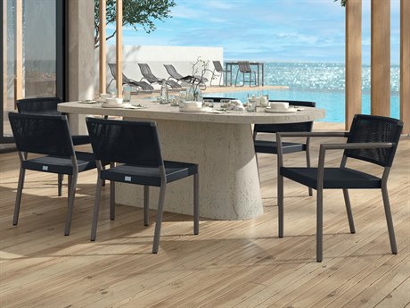 Ebel Orleans Aluminum Dining Set