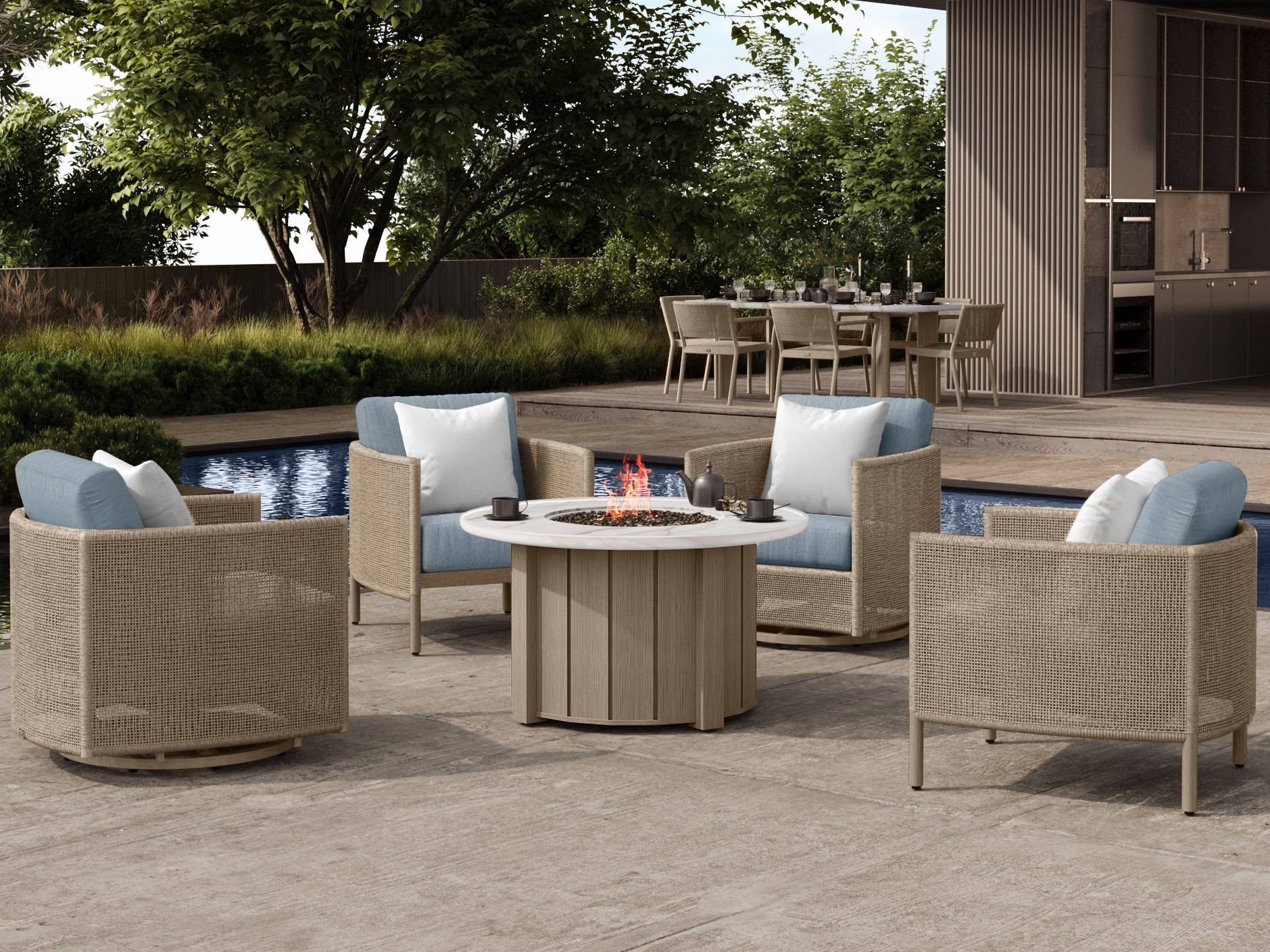 Ebel Orleans Lounge Set