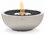 EcoSmart Fire Mix 600 Concrete 23'' Wide Round Fire Pit Bowl with Ethanol Burner in Graphite  ECOESFOMX6GH