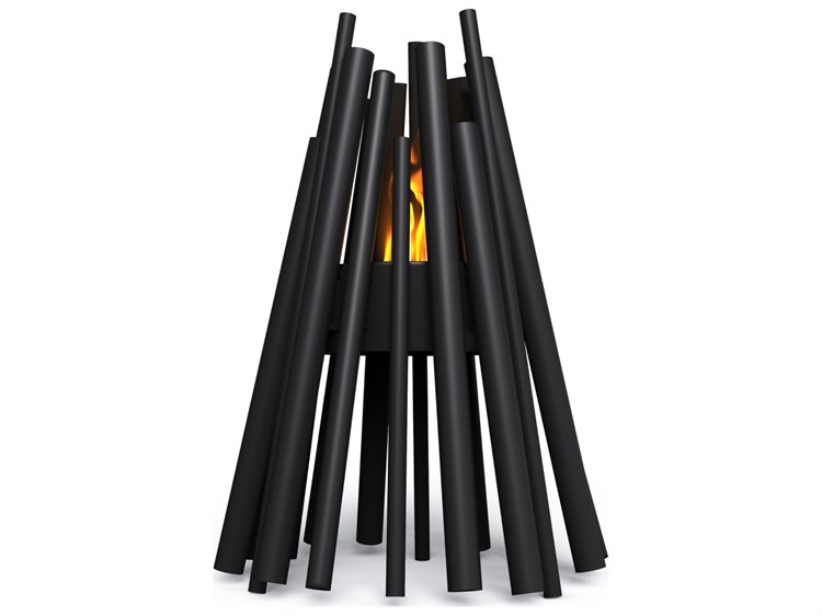 EcoSmart Fire Stix Stainless Steel 31 Inches Portable AB8 Ethanol Black