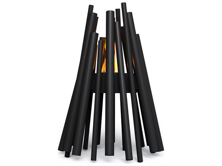 EcoSmart Fire Stix Steel Black 22 Inches Portable AB3 Ethanol Burner Black