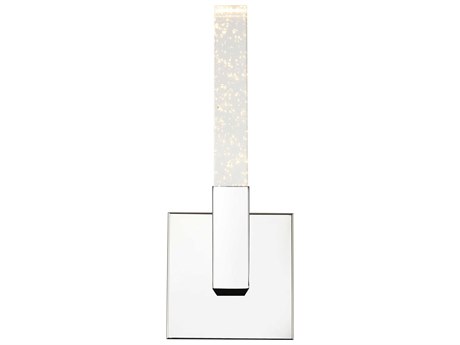 Elegant Lighting Noemi 1-Light Chrome Wall Sconce
