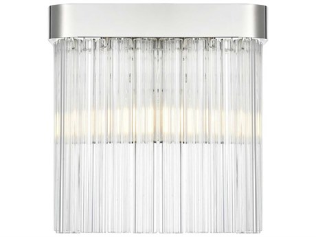 Elegant Lighting Harlow 1-Light Chrome Wall Sconce