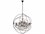 Elegant Lighting Geneva Dark Bronze & Clear Crystal 18-Lights 44'' Wide Chandelier  EG1130G43DB
