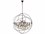 Elegant Lighting Geneva 43" Wide 18-Light Dark Bronze Crystal Candelabra Chandelier  EG1130G43DBSS