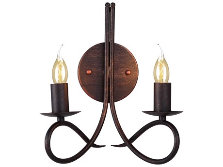 Elegant Lighting Lyndon Dark Bronze Wall Sconce