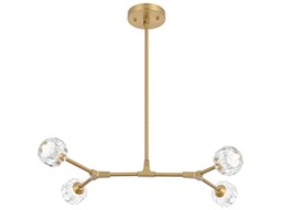 新しい Elegant Lighting Zayne 10-Light Chrome Crystal Geometric ニット+セーター