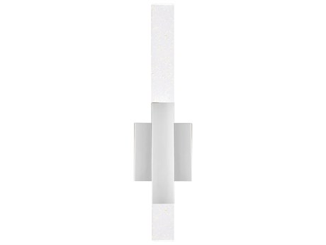 Elegant Lighting Ruelle 2-Light Chrome Crystal LED Wall Sconce