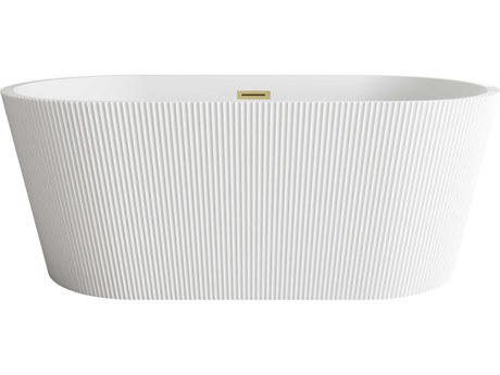 Elegant Lighting Bryant Glossy White Bathtub