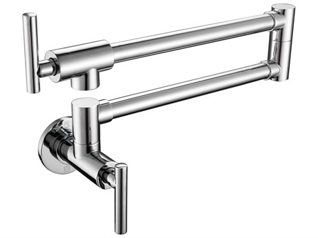 Elegant Lighting Gabriel Chrome Wall Mounted Pot Filler