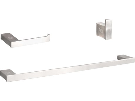Elegant Lighting Sofia Brushed Nickel 3-Piece Bathroom Hardware Set