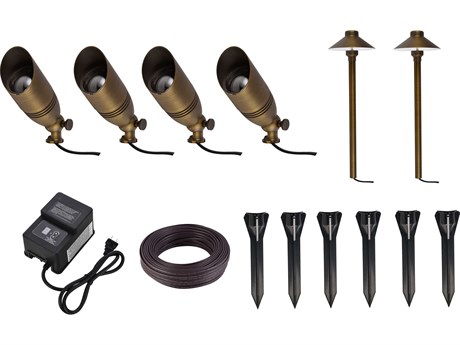 Elegant Lighting Aera Landscape Light Kit (Set of 6)