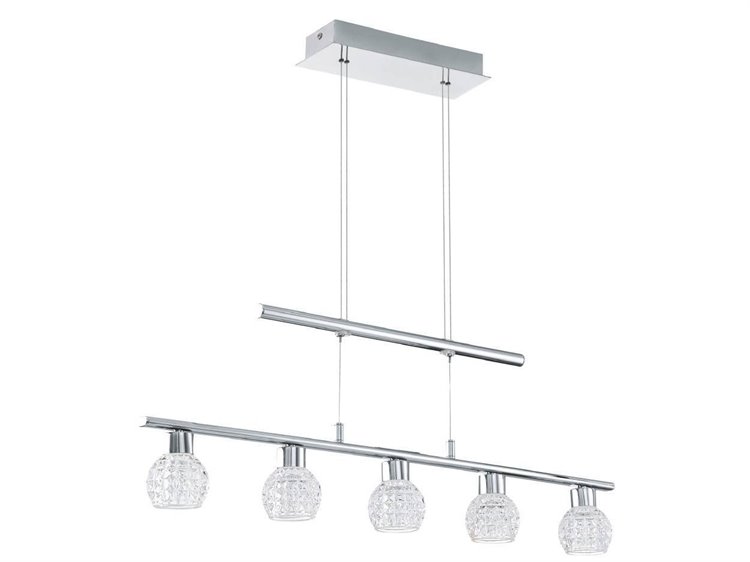 Eglo Hania 5-Light Chrome Island Pendant