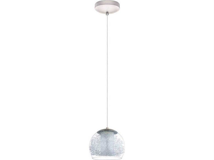 Eglo Altone 1-Light Matte Nickel Dome Mini Pendant