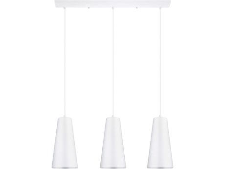 Eglo Pratella 3-Light White Island Pendant