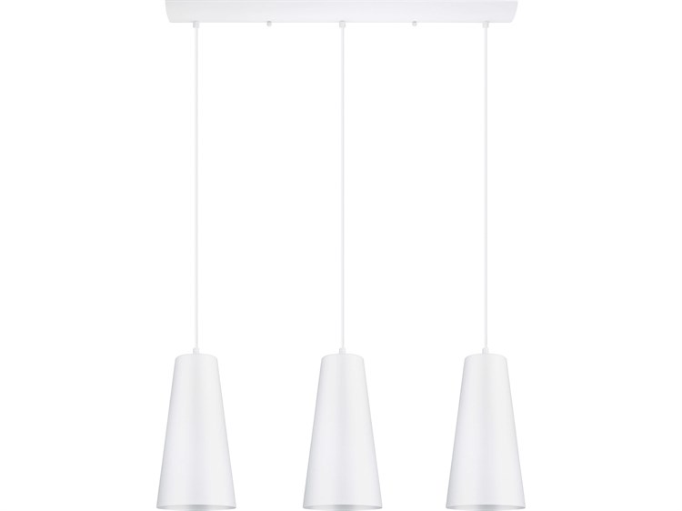Eglo Pratella 3-Light White Island Pendant