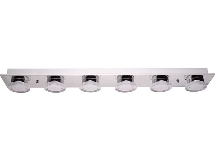 Eglo Cisterno 6-Light Chrome Vanity Light